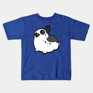 Black and White Bunny Rabbit Coney Kids T-Shirt